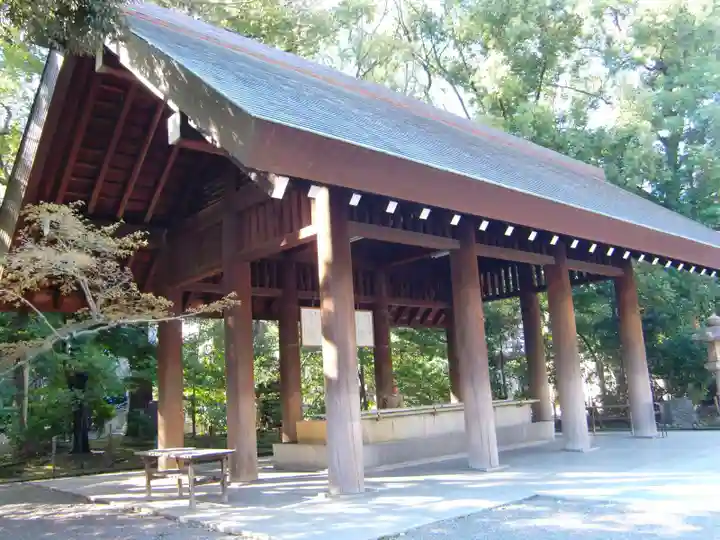 靖國神社の手水舎