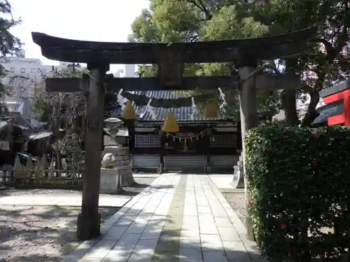 安江八幡宮の鳥居