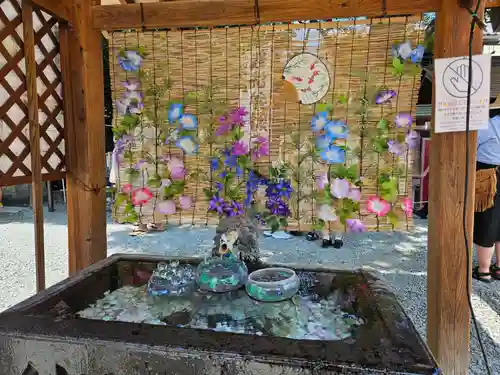 川越熊野神社の手水