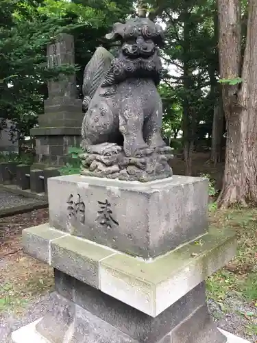 新琴似神社の狛犬