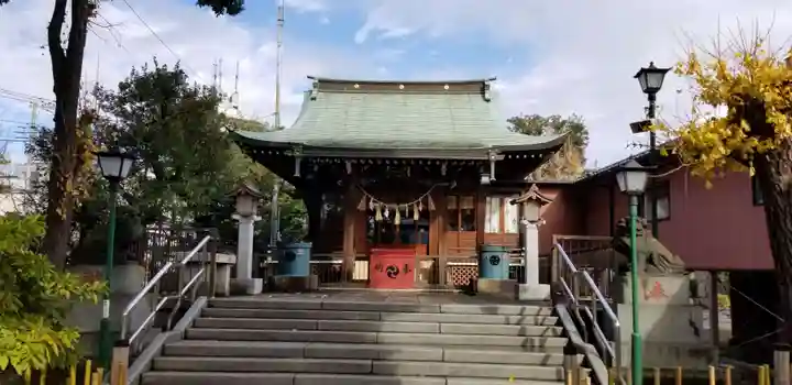 小村井 香取神社の本殿・本堂