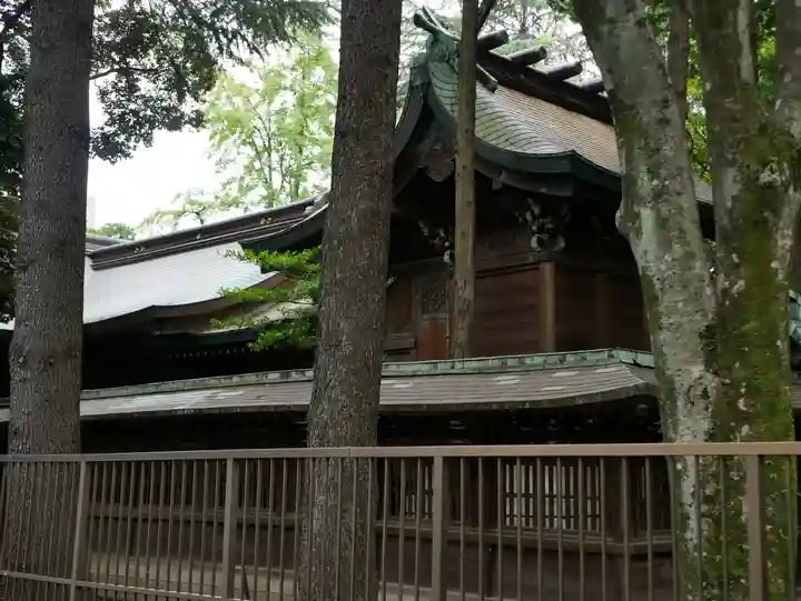川口神社の本殿・本堂