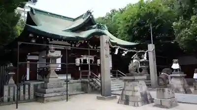 阿遅速雄神社の本殿・本堂