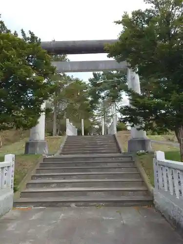 早来神社の鳥居