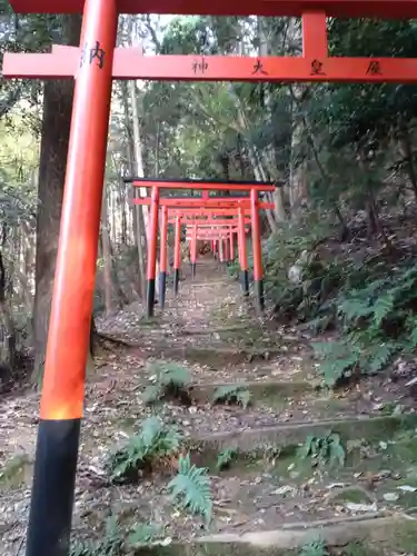 岩屋神社の鳥居