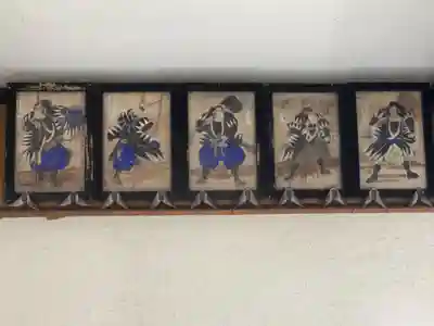 津田八幡神社の芸術