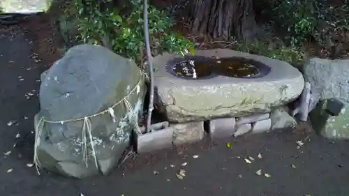 御城稲荷神社の手水舎