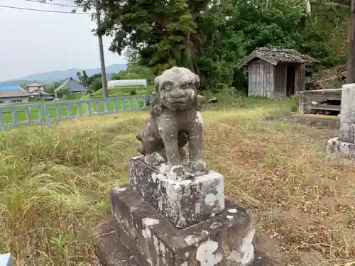 加茂神社の狛犬