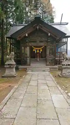 宇奈月神社の本殿・本堂