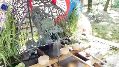 若宮神明社の手水舎