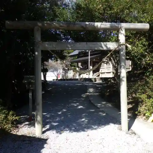 伊勢神社の鳥居