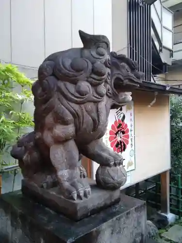 烏森神社の狛犬