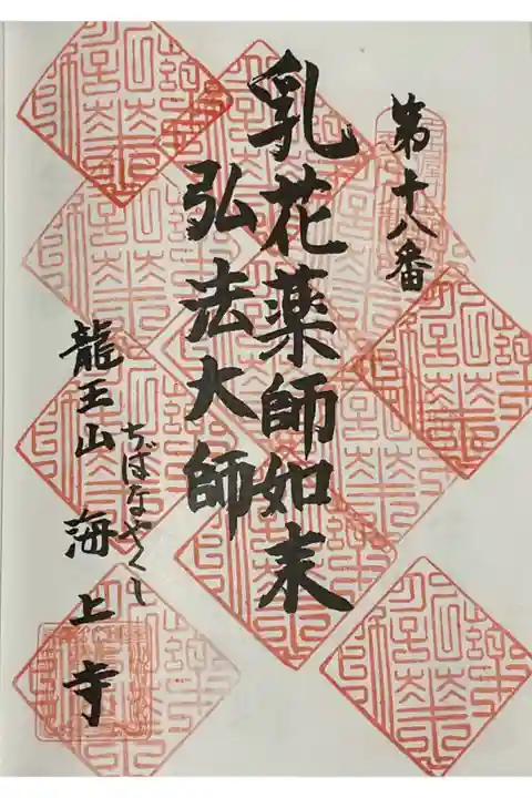 名古屋廿一大師霊場奉納帳に