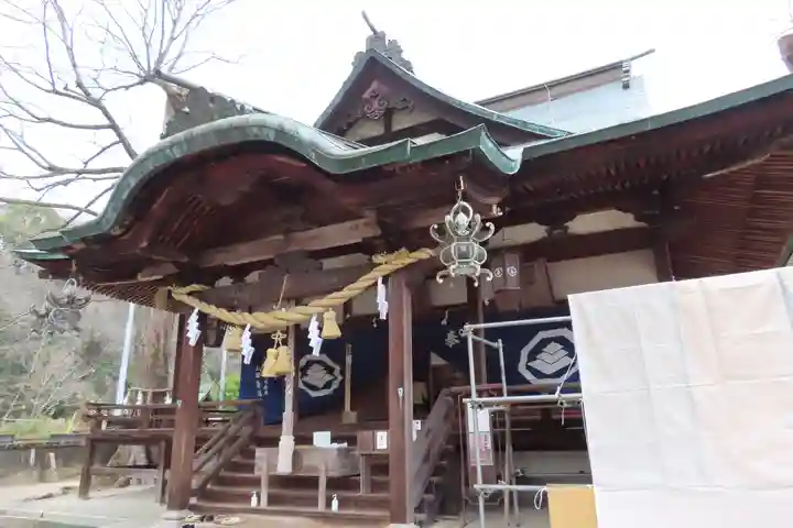 賀羅加波神社の本殿・本堂