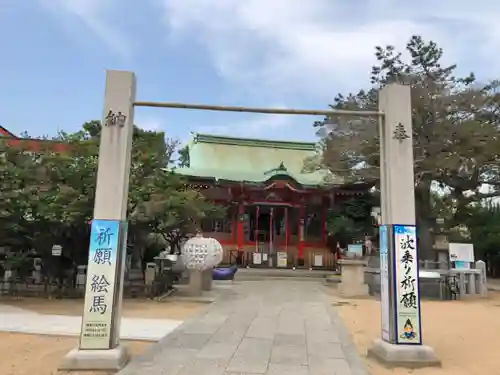 綱敷天満宮の鳥居