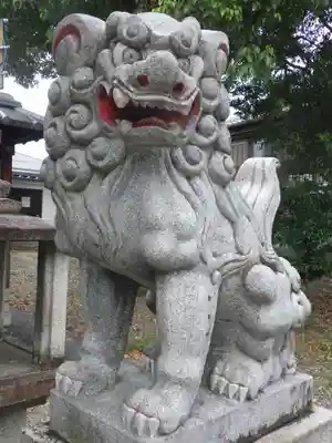 下桂御霊神社の狛犬