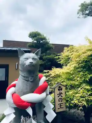 伊奴神社の狛犬
