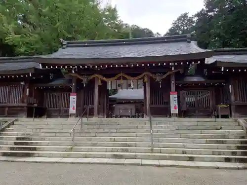 飛驒一宮水無神社の本殿・本堂