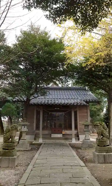 唐王神社の本殿・本堂