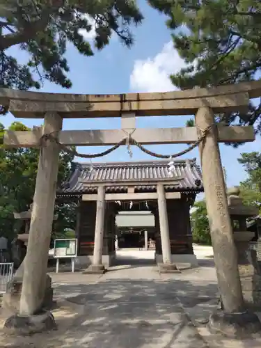 御厨神社の鳥居