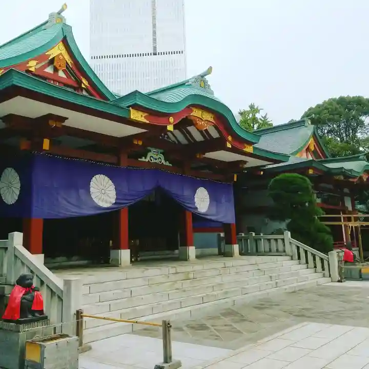 日枝神社の本殿・本堂