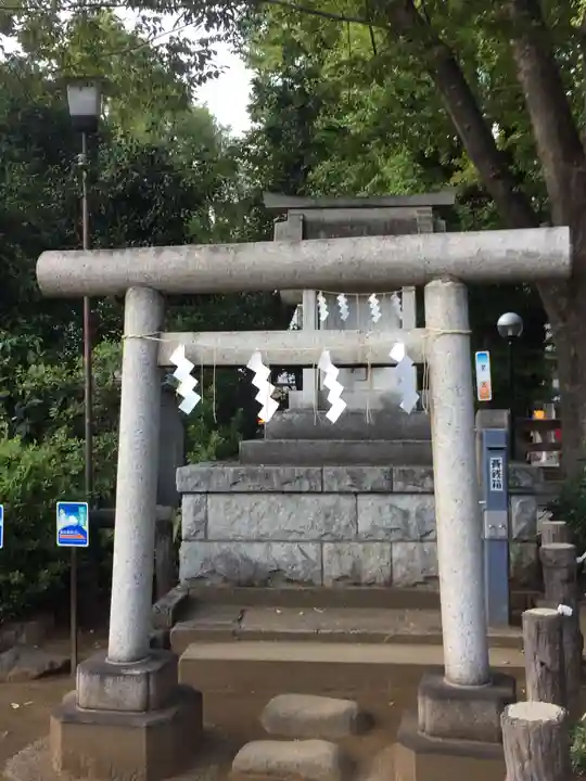 鳩森八幡神社の末社・摂社