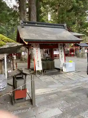 日光二荒山神社の手水舎