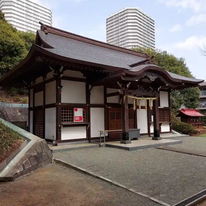 白旗神社(品濃白旗神社)の本殿・本堂