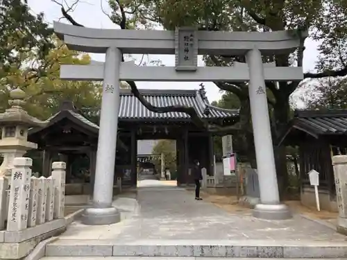 野口神社の鳥居