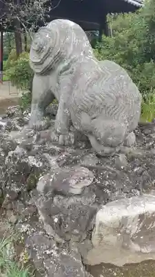 境香取神社の狛犬