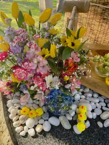 当別神社の手水舎