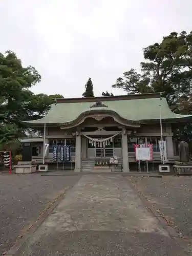 服織田神社の本殿・本堂