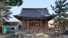 大松氷川神社の本殿