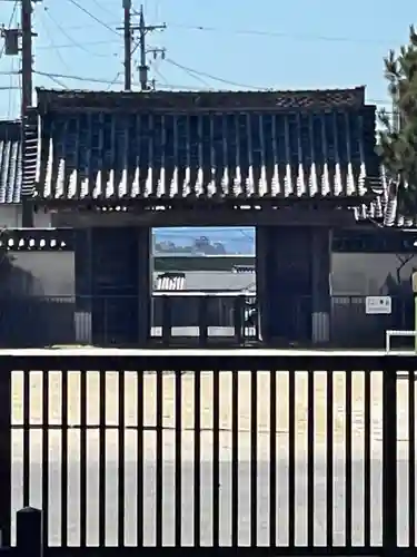 大樹寺（松安院大樹寺）の山門・神門