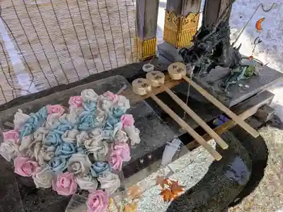 また美しい花手水の季節がやって来る😄