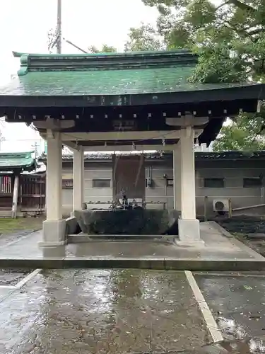 真清田神社の手水