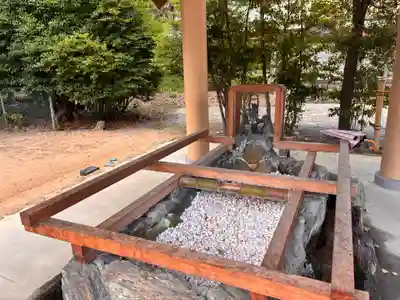 和泉國一之宮　大鳥大社の手水舎