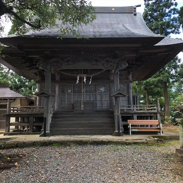 胡四王神社の本殿・本堂