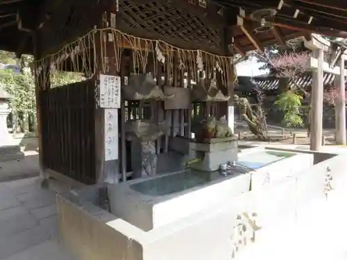 北野天満宮の手水舎