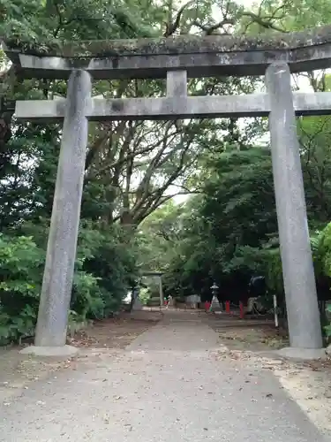 熊野三所神社の鳥居