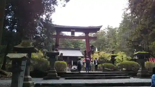 北口本宮冨士浅間神社の鳥居