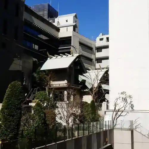 築土神社の本殿・本堂