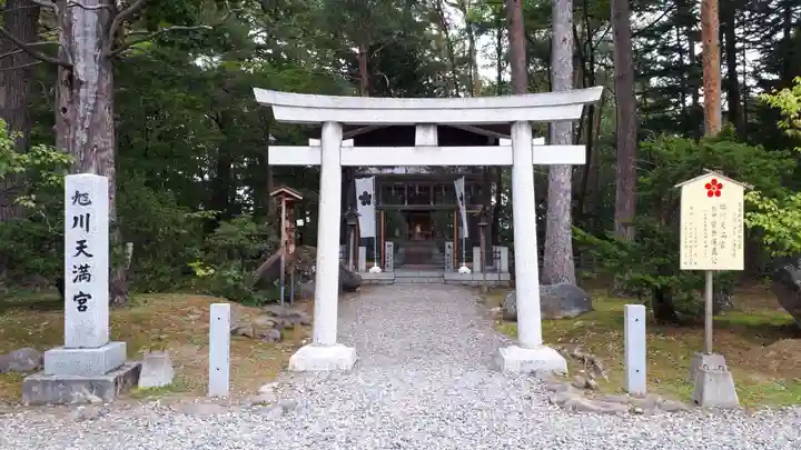 上川神社の鳥居