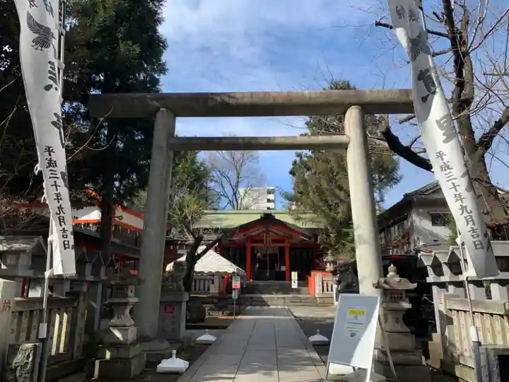 くまくま神社(導きの社 熊野町熊野神社)の鳥居