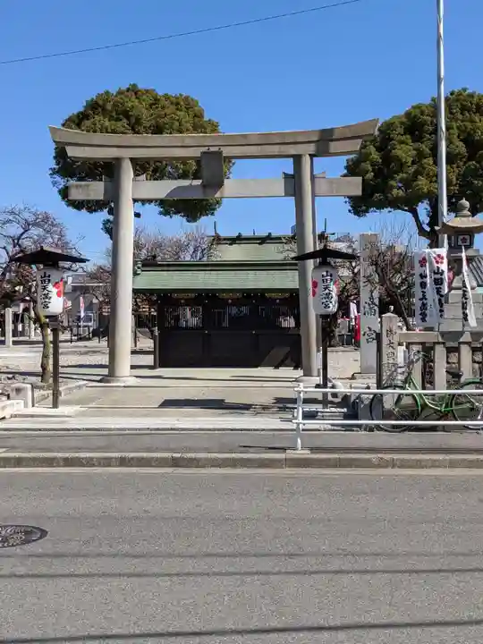 山田天満宮の鳥居