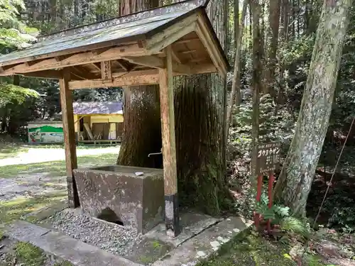 野神社の手水舎
