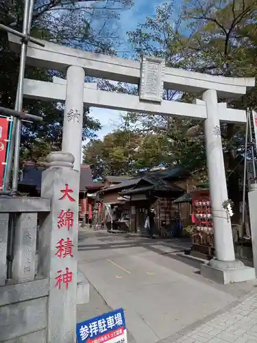 清瀧神社の鳥居