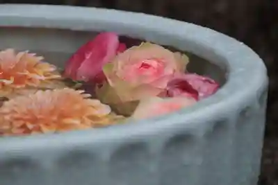 開成山大神宮の手水舎