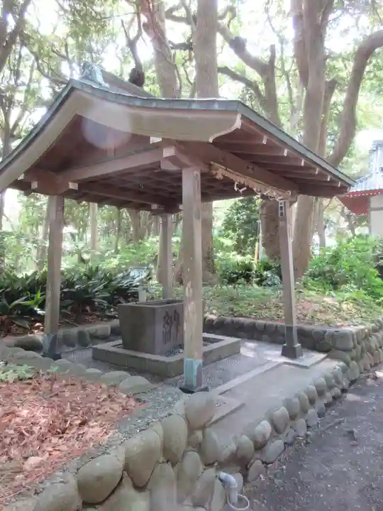 諸口神社の手水舎