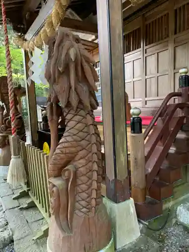 日光大室高龗神社の芸術